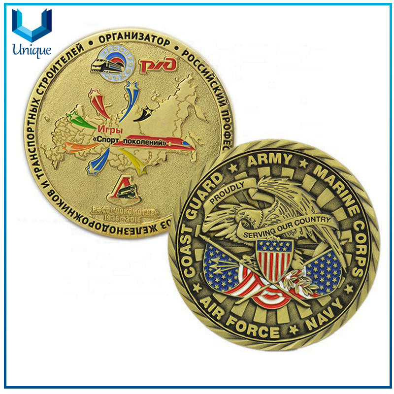 Moneda de rescate de incendio, moneda de medalla, coin de souvenirs, moneda de honor, moneda antigua