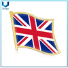 Muere golpeó el pin de solapa de hierro, bandera de oro, bandera de esmalte, bandera de esmalte, pernos de solapa, pernos de doble bandera, PIN de personalización de la fábrica