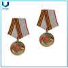 Personalice la medalla de bandera con la cinta para el uso militar, personalice la fábrica de artesanías de metal, la placa militar al por mayor para regalos promocionales
