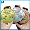 Recuerdo personalizado Esmalte Logotipo 3D Trofeo Premio Metal dorado Militar Judo Fútbol Carrera Carrera Triatlón Maratón Correr Karate Medalla deportiva