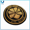 Logotipo de bordado de alta calidad para el sombrero, insignia de bordado para la tapa de la policía, personalice la etiqueta del bordado para uniforme de la policía