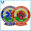 Insignias de rescate de bomberos, personalice Diseño de parches de bordados de bomberos, planchar en las etiquetas de bordado de la policía para ropa uniforme