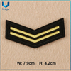 Patch bordado personalizado, parches militares de bordado para ropa, rayas de Epaulette en mochila, emblema de hombro uniforme de la policía para prendas de vestir