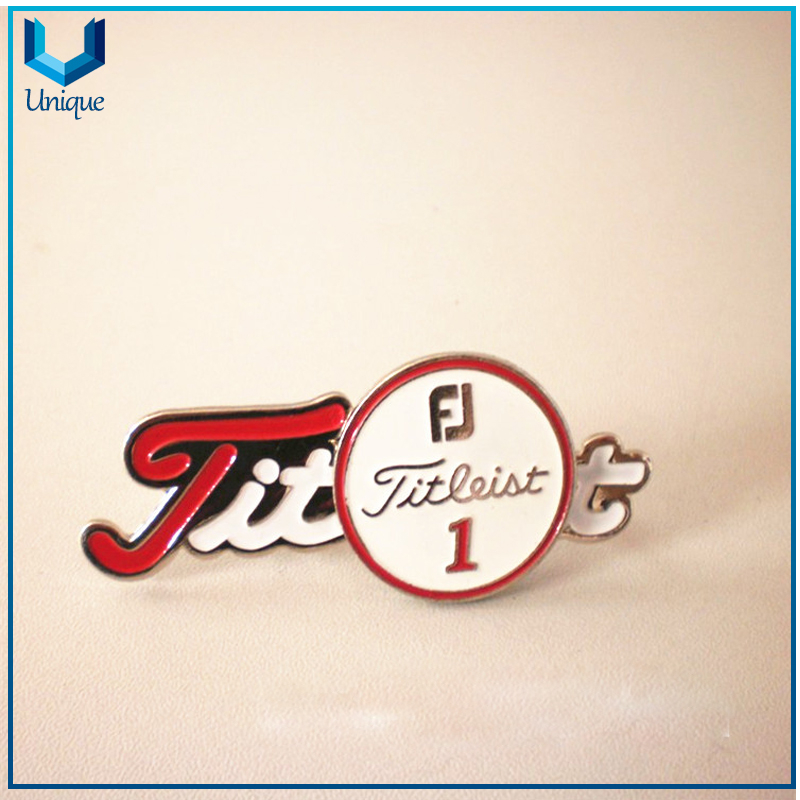Moda Golf Ballmarker, personaliza tu diseño de Golf HatClip en esmalte con Ballmarker en el set, Hotsale Golf HatClip Ballmarker para regalos de promoción
