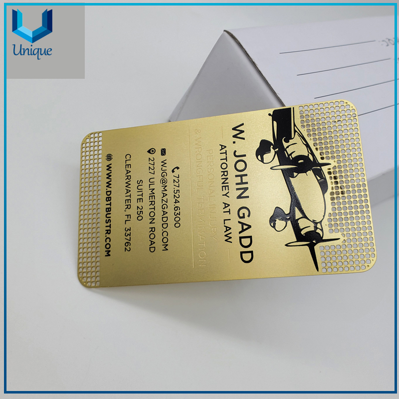 Tarjeta de visita de metal de acero inoxidable en blanco de diseño de acero inoxidable en blanco de encargo, tarjeta de membresía VIP de lujo de moda, tarjeta de invitación de boda de oro de la superficie del espejo