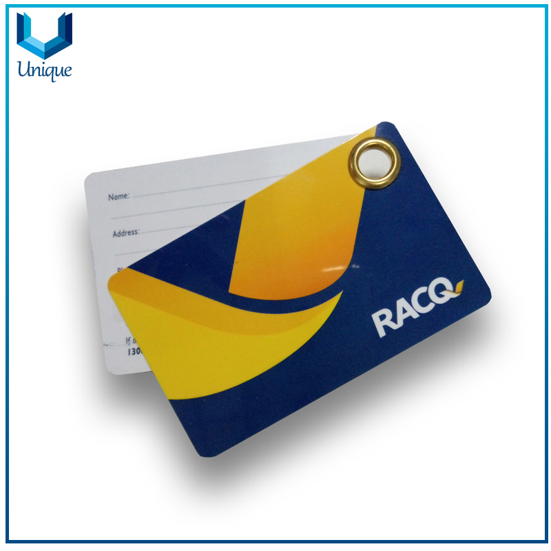 Etiqueta de equipaje de pl&aacute;stico PVC-00-4