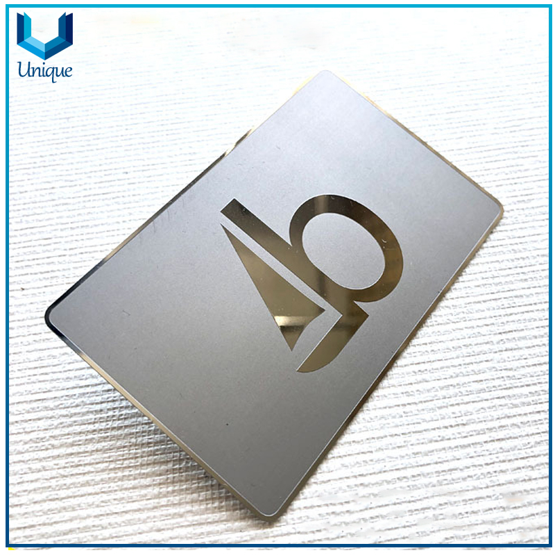 Tarjeta de invitaci&oacute;n de metal-16-4