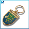LOGO DE COPORAMIENTO PERSONALIZA LLAVERO, Llavero de moda de esmalte duro de níquel negro, Letras de diseño creativo Llavero de metal para regalos de souvenires