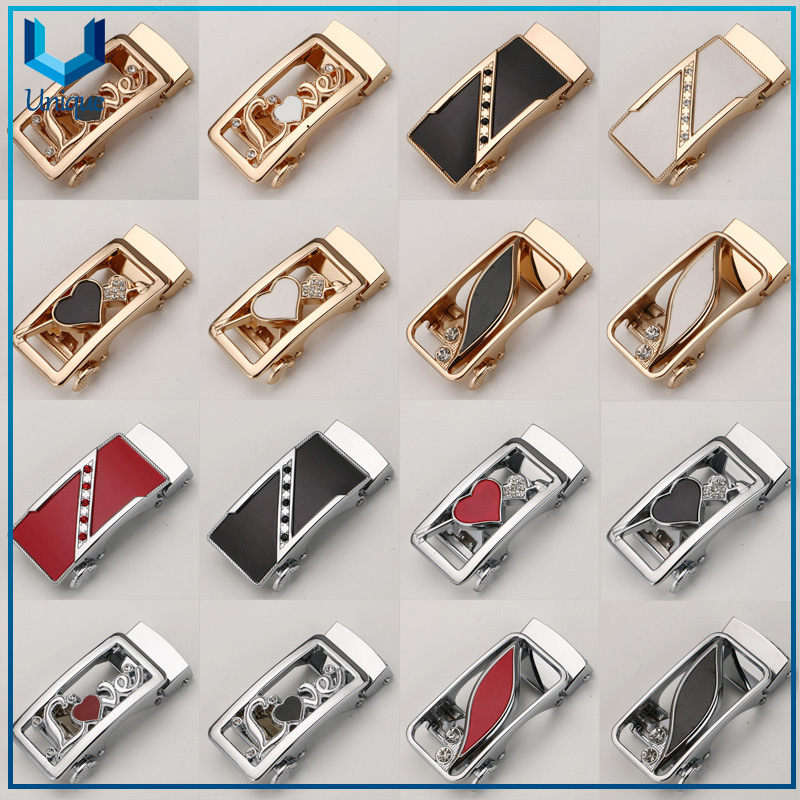 Personalice los regalos de metal de souvenirs, accesorios de moda Hebilla, aniversario de boda Hebilla de metal con diseño de logotipo de personalizar