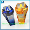 Trofeo de cristal grabado interior óptico personalizado de fábrica, trofeo de cristal K9, medalla y trofeo de premio de cristal de lujo
