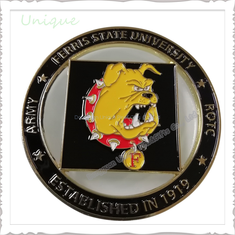 Moneda conmemorativa personalizada de alta calidad para regalo