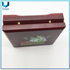 Precio de fábrica OEM marca caja de madera caja de monedas personalizada con caja de almacenamiento de monedas