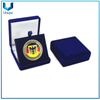 Venta al por mayor Medalla personalizada Medallion Moneda de Moneda Embalaje Caja de regalo Joyería Adorno Caja de terciopelo