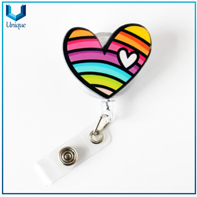 Insignia retráctil de la enfermera Reel Clip Clip Estudiantes Tarjeta de identificación Insignia Accesorios