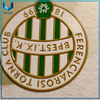 Personalizar el diseño del logotipo Fondo de textura de tela Parche de TPU, Parche de TPU para planchar uniforme escolar, Parche de PVC de goma con plancha para camiseta deportiva