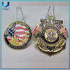 Moneda de recuerdo de la Marina militar de EE. UU., forma única personalizada de alta calidad, monedas conmemorativas deportivas de la policía del ejército