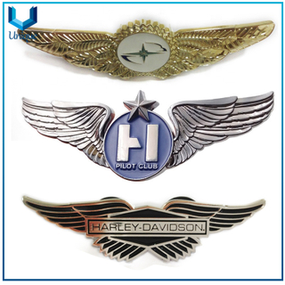Insignia del PIN Piloto del Ejército, Master Command Wings Insignia, Insignias de aviación con ala personalizada, Insignia de Policía 3D, Insignia de esmalte