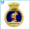 Personalice la insignia del premio 3D, la insignia de la moneda 3D, la insignia de souvenirs, el PIN de la solapa del fundido del fundido en oro
