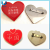 Barato al por mayor compensado Impreso Pin de solapa, fabricante de artesanías de metal de China, emblema impreso de seda, broches de regalo
