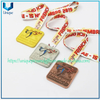 Personalizado 3D Oro Plata Bronce Campeonato Medalla Desafío Medallón Natación Judo Karate Bicicleta Correr Fútbol Carreras Fútbol Finalizador Triatlón Maratón Medalla deportiva