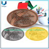 Medalla de metal deportiva 3D personalizada de fábrica Oro Plata Bronce Medalla militar Judo Taekwondo Correr Maratón Fútbol Fútbol Baloncesto Medallas de karate
