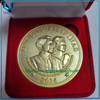 Medalla Presidenta Bagong Pilipinas 3D de bronce de 2 pulgadas personalizada de alta calidad enchapado en oro con caja de terciopelo