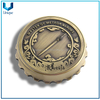 Abrelatas de la botella de cerveza de la botella de cerveza al por mayor, retroceso promocional de la botella del metal de la moda, modifique el abridor de latón antiguo de la modificación 3D