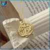 Moneda personalizada del collar 3D, 925 Collar de león de plata esterlina, colgante de moda con encanto