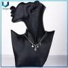 Conjunto de colgante de plata de 925 de la vendimia, cuello + colgante de oso de peluche + moneda + encantador en diseño personalizado para al por mayor