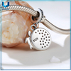 Custom 925 Siliger Fabricación para la joyería de moda Collar del zodiaco Colgante con decoración de cristal, collar de plata de la plata 925 del colgante de la plata esterlina para la decoración de las mujeres