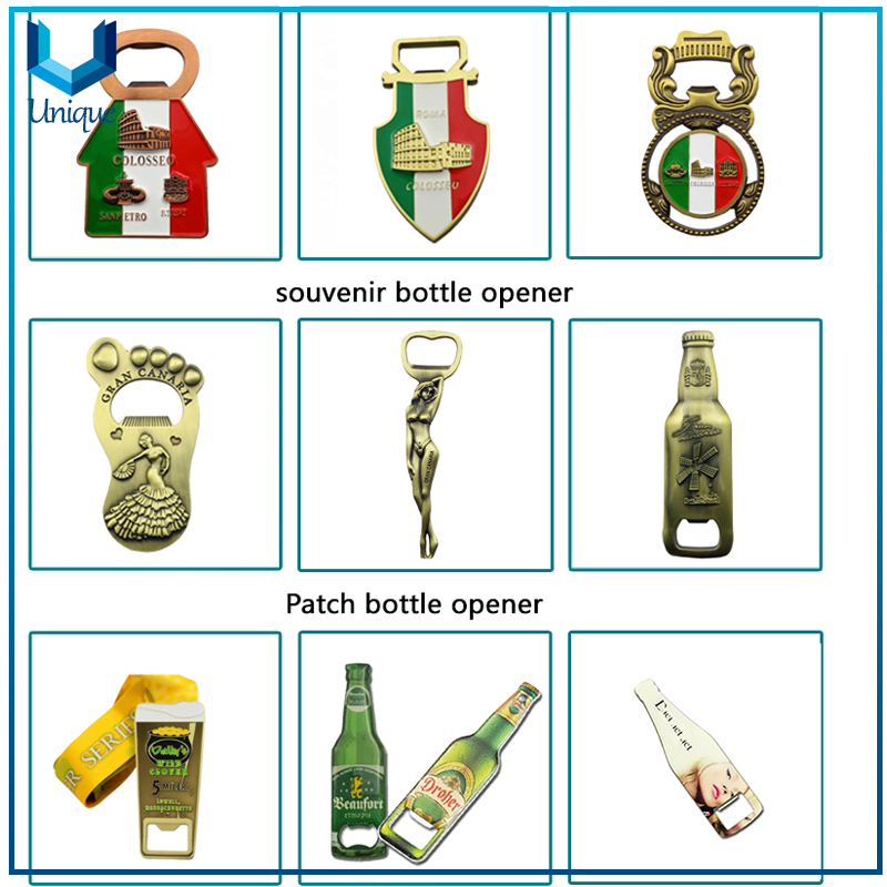 Personalice el abridor de embotellador de múltiples funcionalidades del fundido, abrelatas de botellas de la medalla creativa de la moda, abrelatas de embotellado de belleza clásica para regalos de documentos