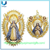 Colgante de Nuestra Señora de Guadalupe de alta calidad con ángeles, regalo religioso