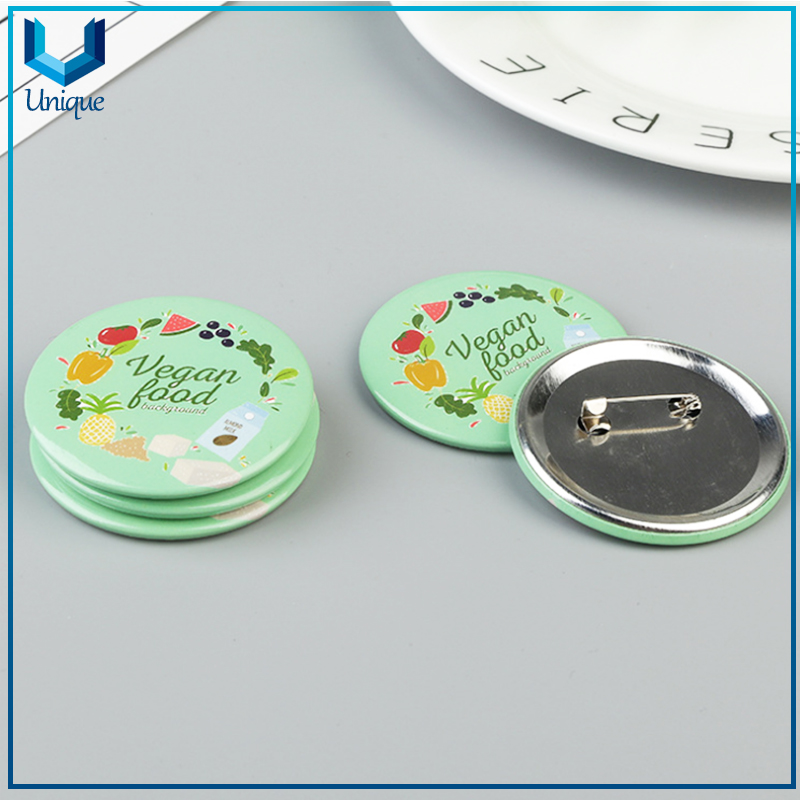 Insignia redonda de la insignia de la insignia del estaño de la insignia del anime de encargo Fabricantes