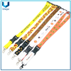 Llaychain de sublimación de disyuntas personalizadas Cuerdas de cordones con logotipo de cordón de poliéster personalizado