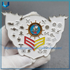 Moneda conmemorativa militar personalizada con diseño de helicóptero de la Armada de EE. UU., Moneda de recuerdo del ejército de metal 3D, Monedas de desafío deportivo de la policía de bomberos