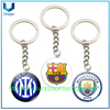 Llaveros de diamantes con logotipo de equipo de fútbol personalizados, colgantes para la Serie A italiana, La Liga española, la Bundesliga alemana, la Premier League inglesa y la Ligue 1 francesa