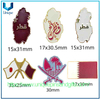 Venta al por mayor de banderas de mapas nacionales de Qatar, insignias de emblemas nacionales, pegatinas para teléfonos móviles, insignias de metal en el pecho para regalos conmemorativos de turismo de festivales