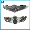 Personalice la insignia de la insignia 3D, la insignia de la policía, el oro, los broches de plata marina, la insignia de sublimación del metal para el regalo personalizado