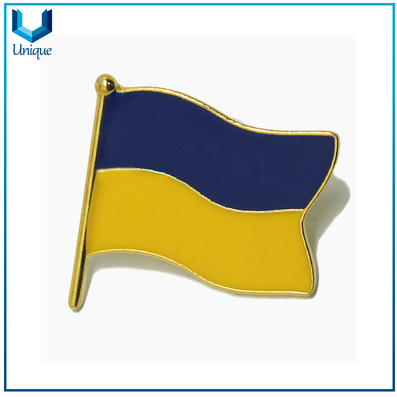 Personalice la bandera nacional, la insignia del PIN de la bandera del club de esmalte, los broches de la bandera del equipo de f&uacute;tbol para los regalos promocionales