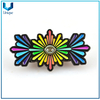 Pin de cinta de molde disponible, diseño múltiple y placa de cinta de metal de color, alfiler de solapa anti-cáncer, troquel golpeado oro rainblown