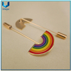 Personalice el alfiler de metal, el pin de regalo de Sounvenir, el pin de oro del aniversario, el pasador de la boda del esmalte duro, la insignia del pin del arco iris, la insignia de la escuela, la insignia del evento deportivo, insignia del botón