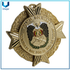 Personalice la insignia de la policía, personalice el diseño de sounvenir broche, insignia de honor de metal en dos tonos.