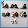 Personalice el perno de la solapa del goma, los pasadores de dibujos animados, los broches de unicornio, los pines de regalo de moda baratos