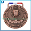 Medalla de carrera deportiva de metal con diseño personalizado de fábrica, medalla de carrera de ciclismo de Tanzania con cinta