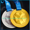 Medalla de metal deportiva 3D personalizada de fábrica Oro Plata Bronce Medalla militar Judo Taekwondo Correr Maratón Fútbol Fútbol Baloncesto Medallas de karate
