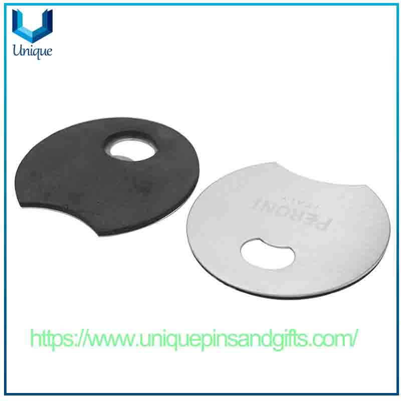 Posavasos creativos personalizados de acero inoxidable, almohadillas para ollas de acero inoxidable, juegos de manteles de mesa con forma curva, posavasos aislantes del calor