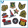 Insignia de policía de tela personalizada, correa de bordado de la policía de bordado para uniforme de prendas de vestir, parches de bordado de alta calidad para accesorios