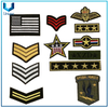 Patch bordado personalizado, parches militares de bordado para ropa, rayas de Epaulette en mochila, emblema de hombro uniforme de la policía para prendas de vestir