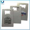 Mejor venta de regalos promocionales, logotipo personalizado Zinc Aleación de níquel Cerveza Cerveza abrelatas Botter, abridor de botellas de pared montado en la pared