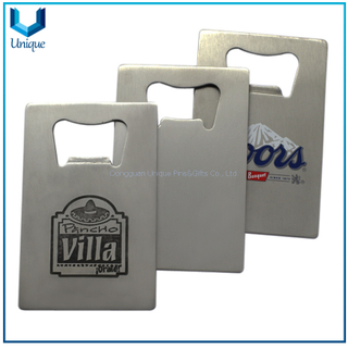 Regalos de promoción personalizada que imprimen en blanco Tarjeta de crédito personalizada con tarjeta de crédito, logo grabado Tarjeta de crédito Tarjeta de crédito Abrelatas de la botella de cerveza